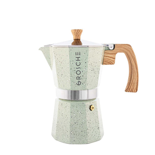 GROSCHE - Stovetop Espresso Coffee Maker 6 cup