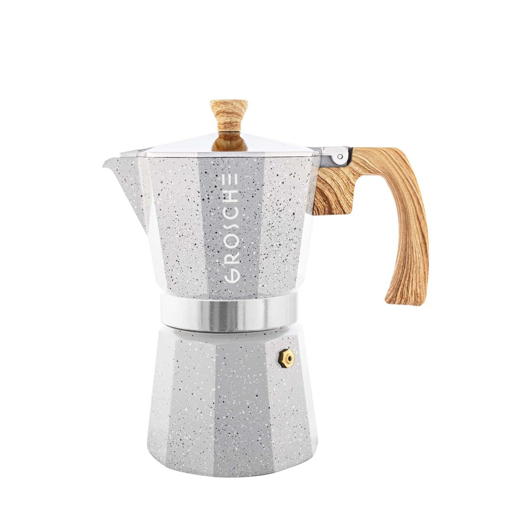 GROSCHE - Stovetop Espresso Coffee Maker 6 cup