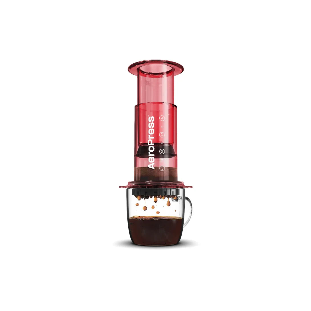AeroPress - Clear Pink Coffee Press