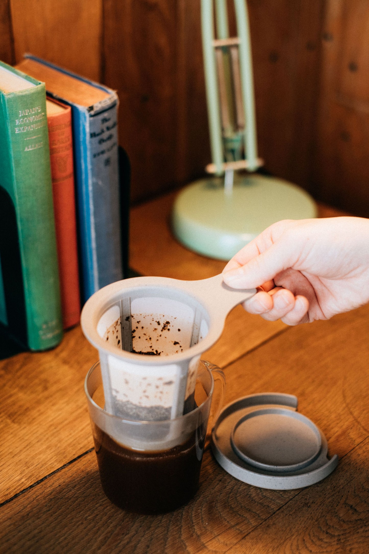 HARIO - BATON Glass Coffee Maker, alternate view 4