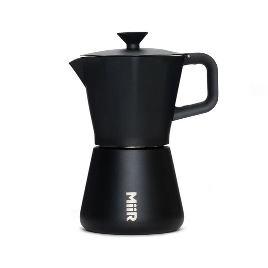 MIIR - Moka Pot 6 cups Black